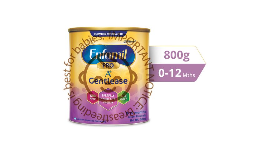 Enfamil A+ Stage Gentlease 360DHA+ Infant Formula (0-12 Months