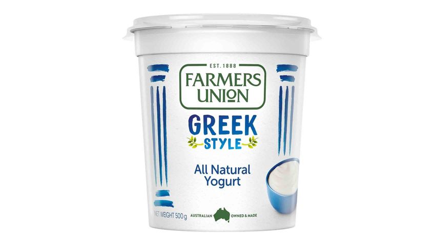 Farmers Union Greek Style All Natural Yoghurt 500g delivery near you in ...