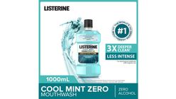 Listerine Non Alcohol Mouthwash -  Cool Mint Zero 1L