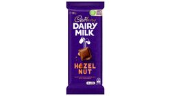 Cadbury Dairy Milk Hazelnut Block Chocolate Bar 180g