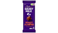 Cadbury Dairy Milk Roast Almond Block Chocolate Bar 180g