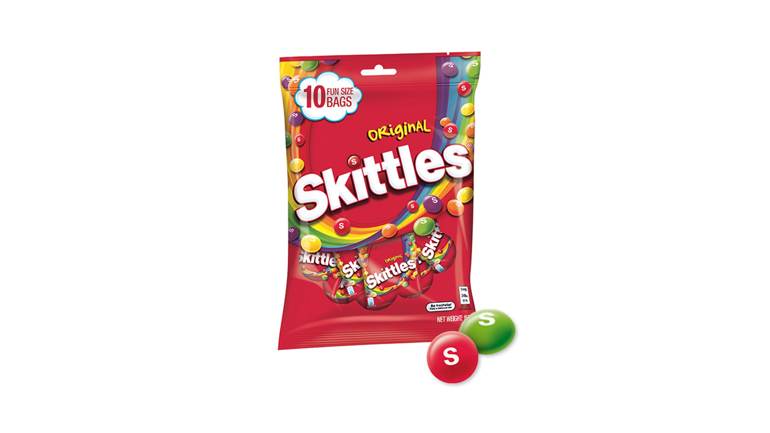 Skittles Original Fun Size Candy Multipack 10s 150g Delivery Near You ...