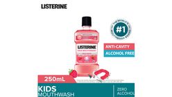 Listerine Kids Mouthwash With Berry Shield Zero Alcohol 250ml