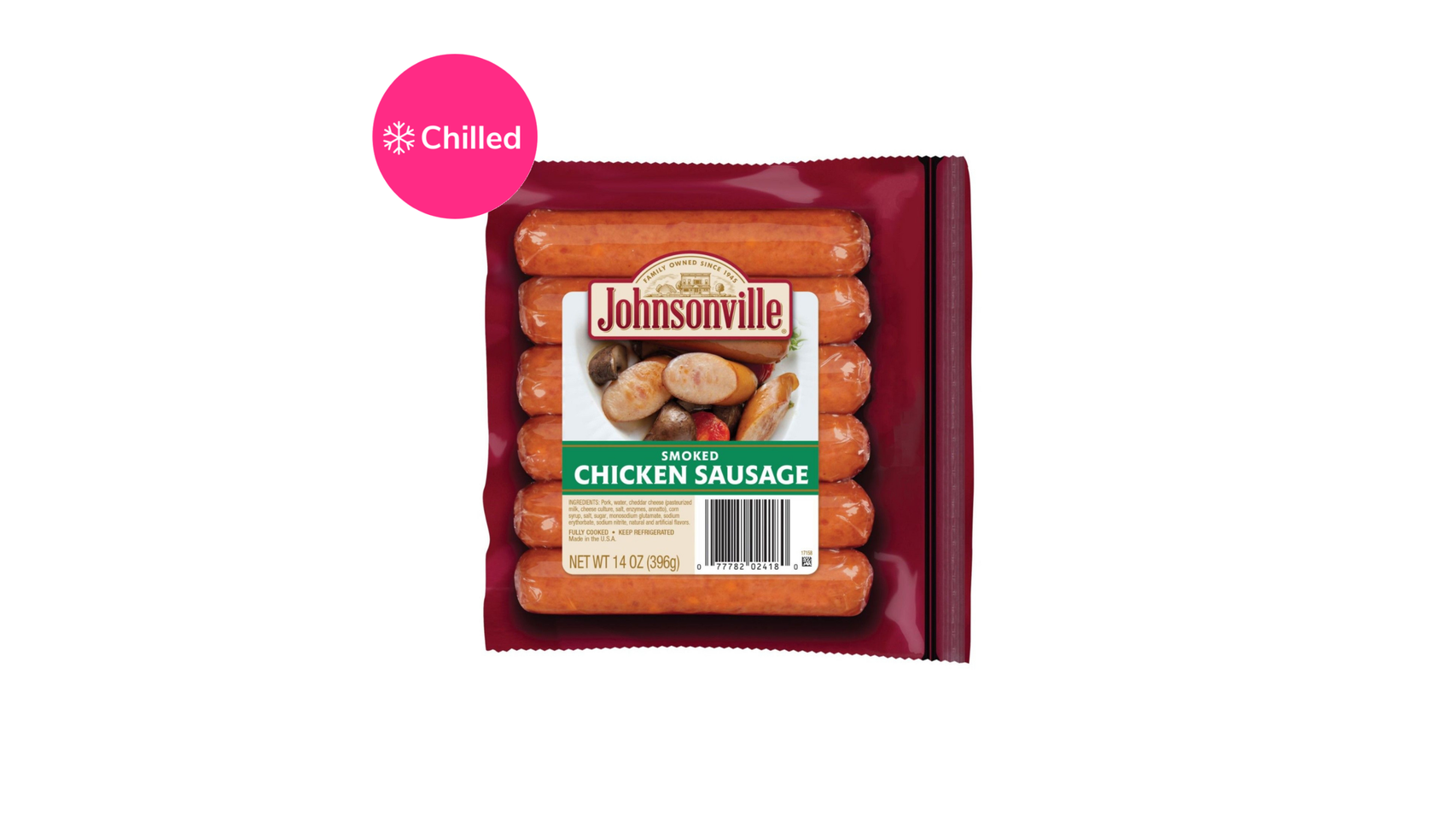 Johnsonville Smoked Chicken Sausage 360g delivery near you in Singapore