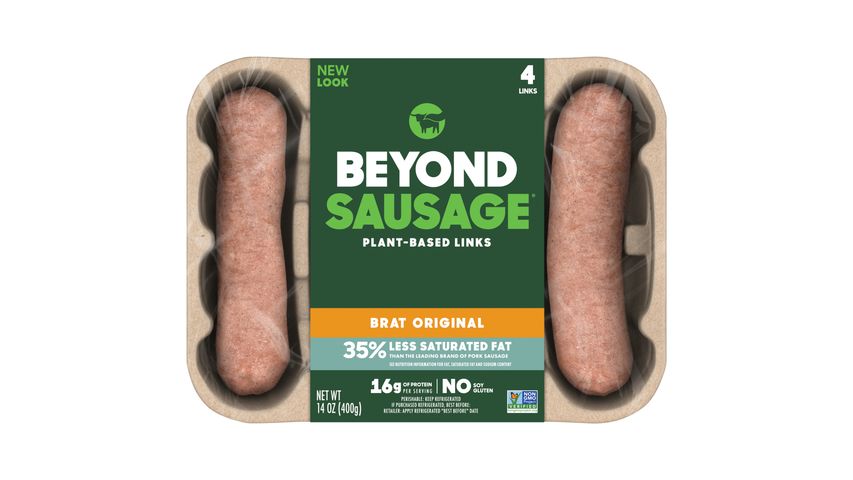 Beyond Meat Frozen Beyond Sausage Original Brat 4s (400g) delivery near ...