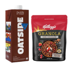 OATSIDE Chocolate Oat Milk 1L x Kellogg's Granola Dark Chocolate 350g Bundle