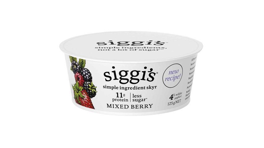 Siggi's Skyr Yoghurt Mixed Berry Cup 125g delivery near you in ...