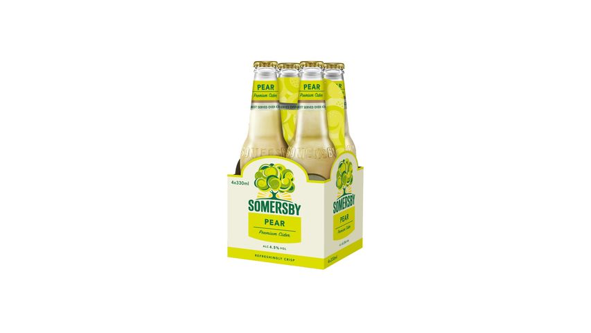 Somersby Pear Cider Bottle 4s x 330ml