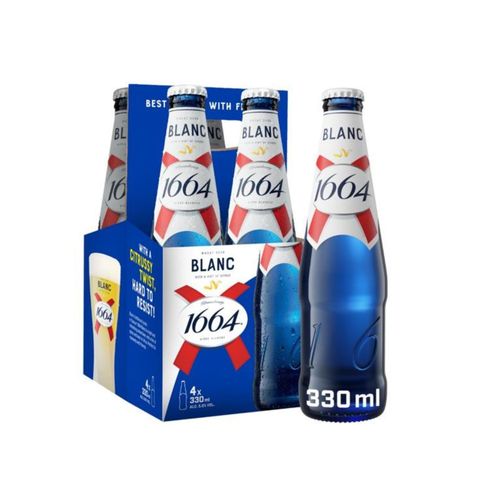 Kronenbourg 1664 Blanc Wheat Beer Pint 4s x 330ml delivery near you in ...