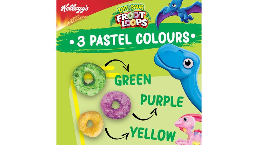 Kellogg's Dinosaur Froot Loops Cereal 285g delivery near you in ...