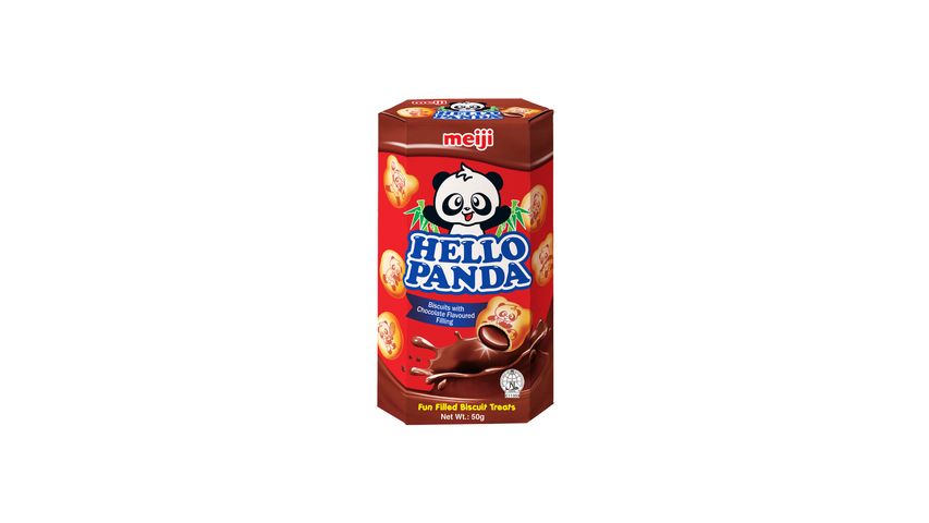 Meiji Hello Panda Biscuits Chocolate 50g Delivery Near You In Singapore