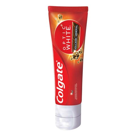 Colgate Optic White Toothpaste - Volcanic Mineral Whitening 100g ...