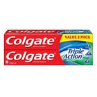 Colgate Toothpaste - Triple Action Original Mint 175g x 2