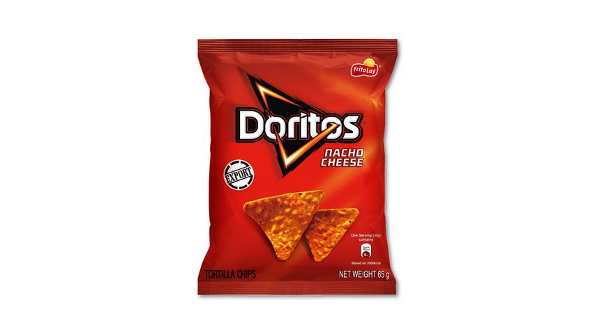 Doritos Nacho Cheese Tortilla Chips 65g delivery near you in Singapore ...