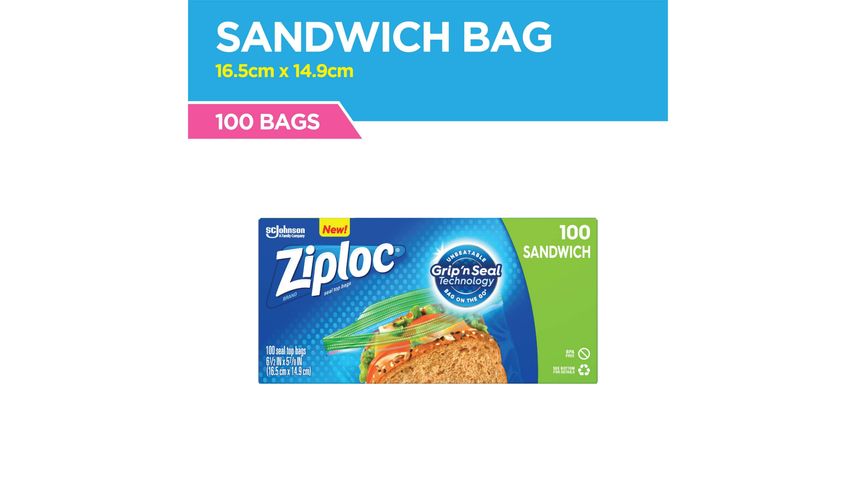 Ziploc Sandwich Bag (580 Count)