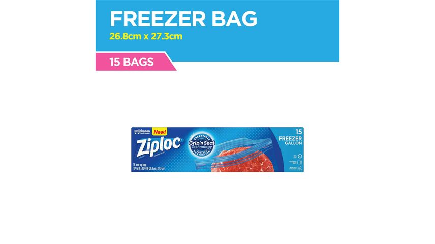 Ziploc Grip 'N Seal Freezer Pint Bags (20 ct), Delivery Near You