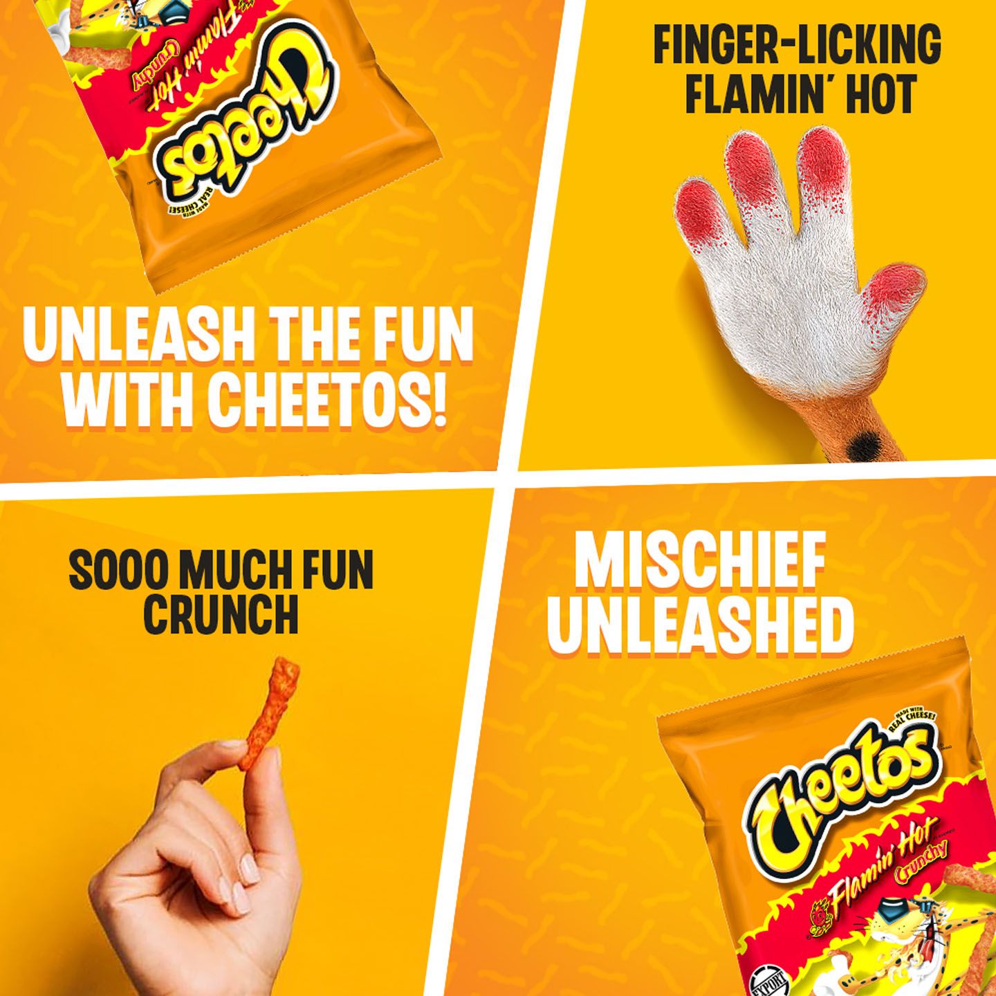 Cheetos Crunchy Flamin' Hot Cheese Flavoured Snack 215g delivery near you  in Singapore | foodpanda