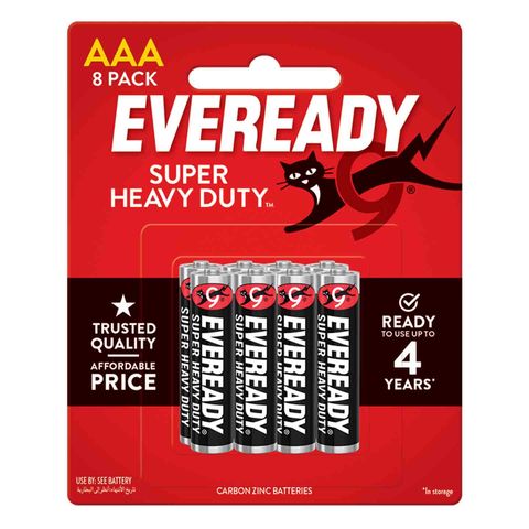 Eveready Super Heavy Duty AAA Batteries 8s delivery near you in ...