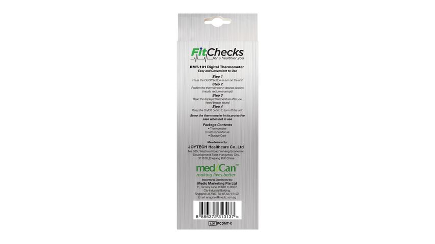 Fitchecks Digital Thermometer 