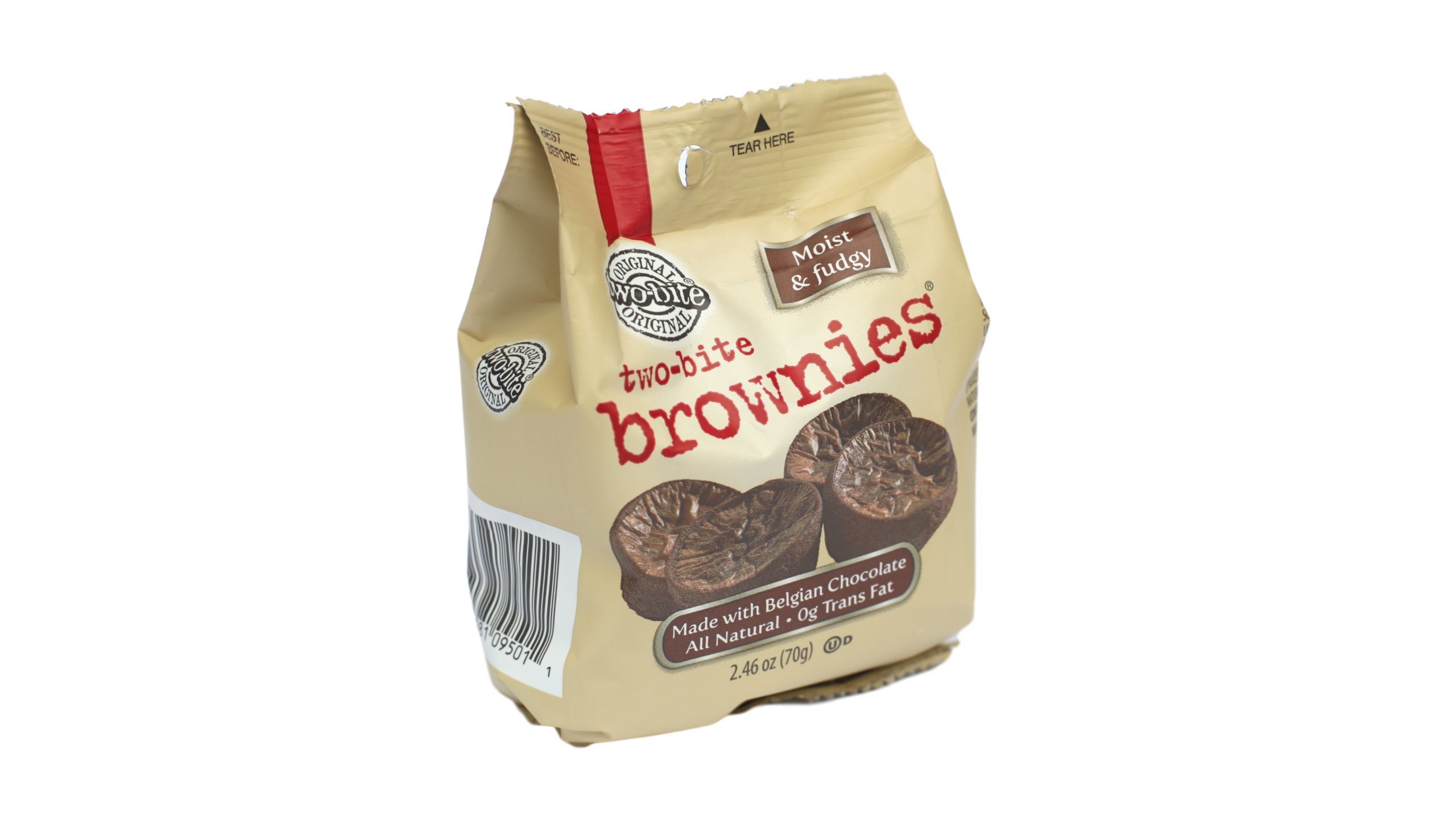Homestyle 2 bite cookie brownie bx/10 2.46oz ea (770981095011)
