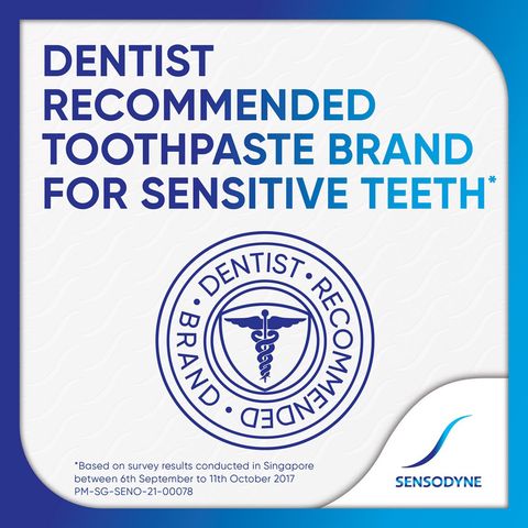Sensodyne Toothpaste, Repair and Protect, Whitening, 100g
