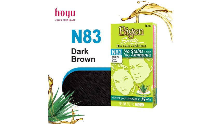 Bigen No Stain N83 Dark Brown 1 Piece Delivery Near You In Singapore Foodpanda 9380