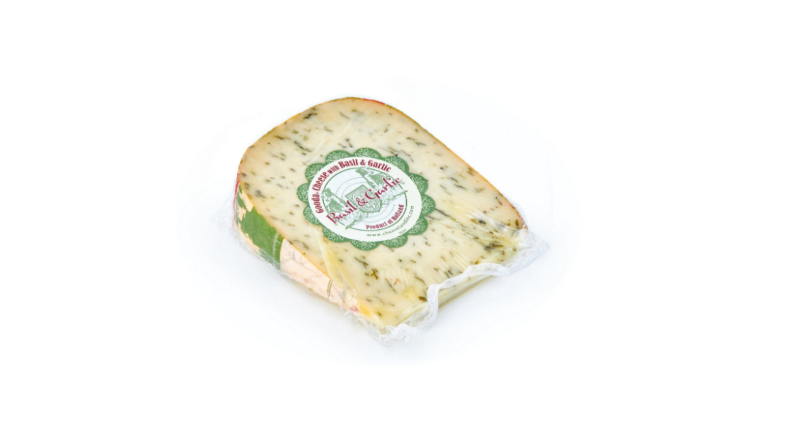 Cheeseland Gouda Cheese with Basil Garlic 200g