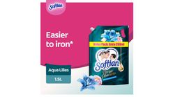 Softlan Fabric Softener Refill - Aqua Lilies & Sweet Peonies 1.5L