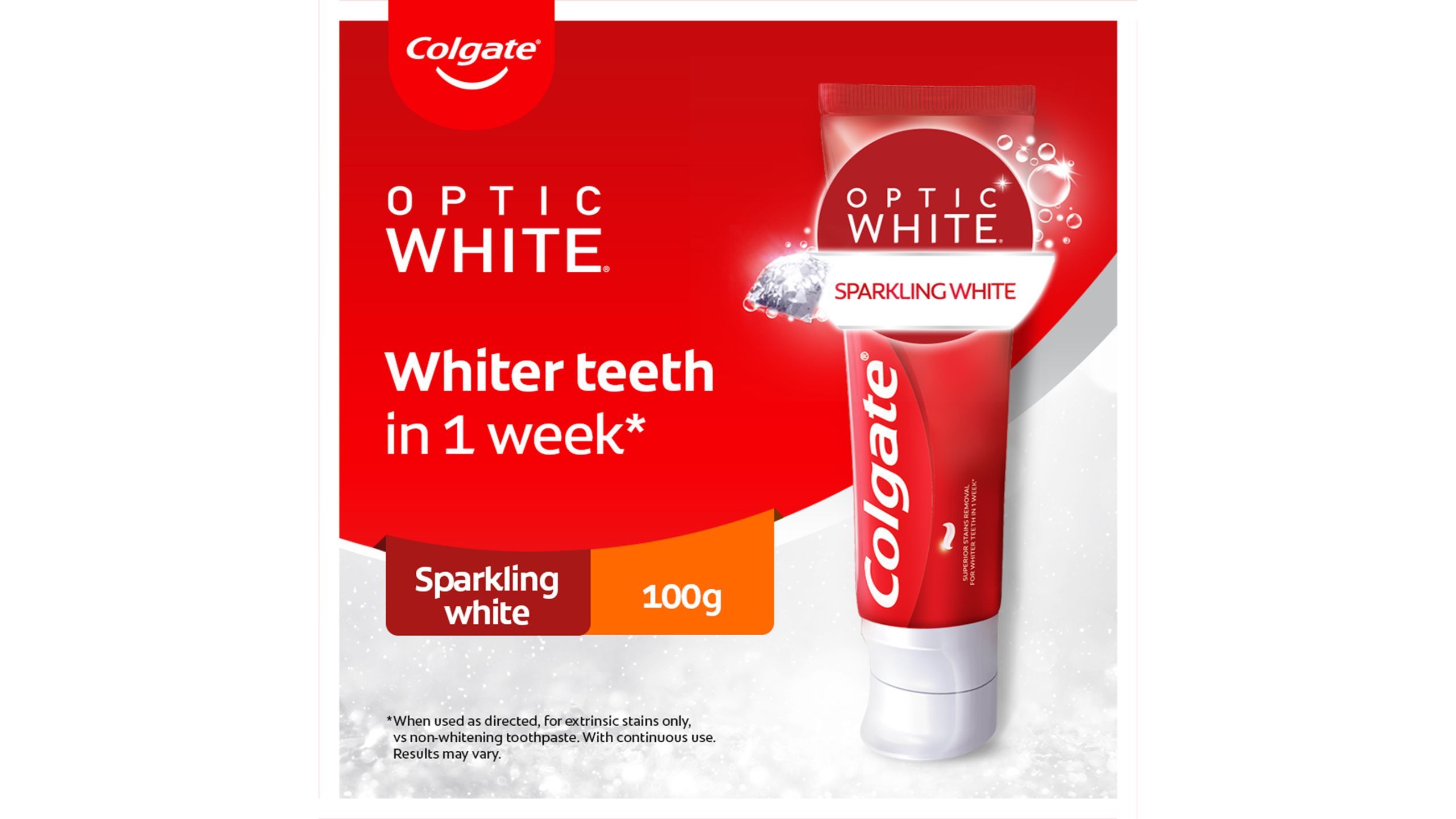 在向Pandamart (Cyberjaya)线上购买Colgate Optic White Sparkling