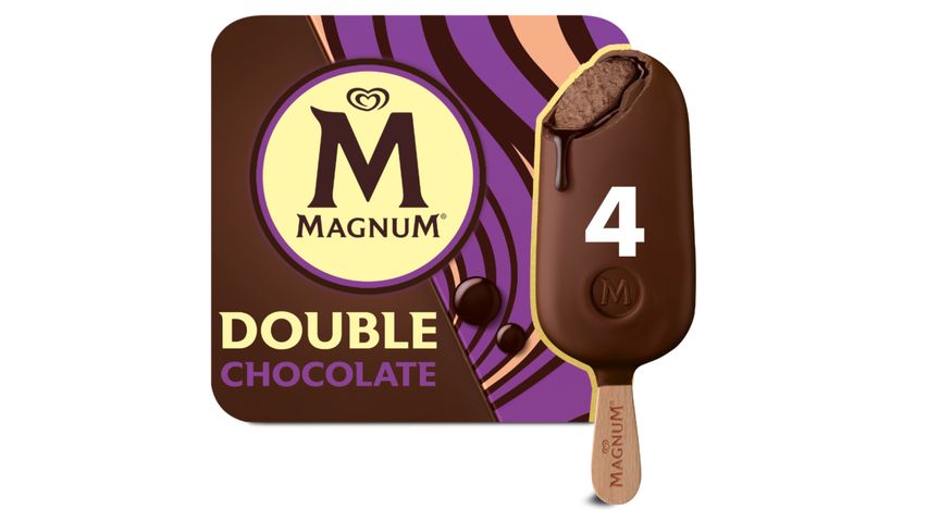 Magnum Double Chocolate Ice Cream Multipack 4pcs x 88ml delivery near ...