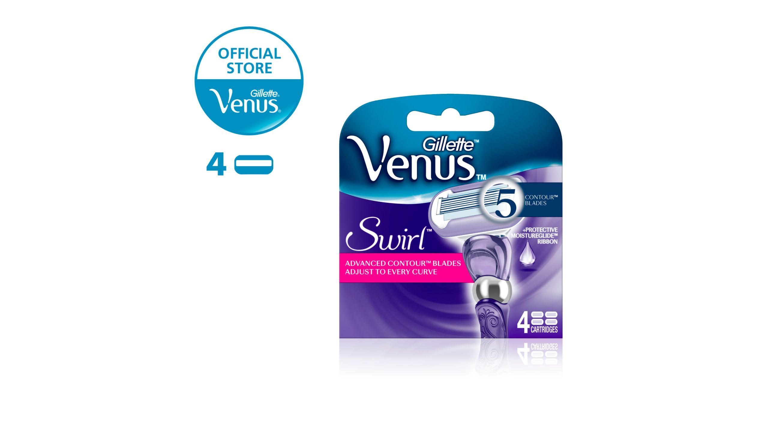 venus swirl blades