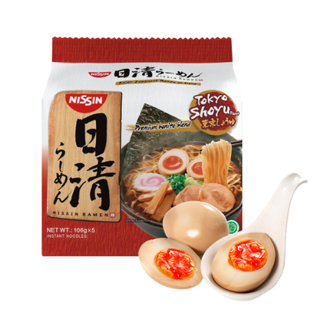 Nissin Tokyo Shoyu Ramen & Egg Bundle