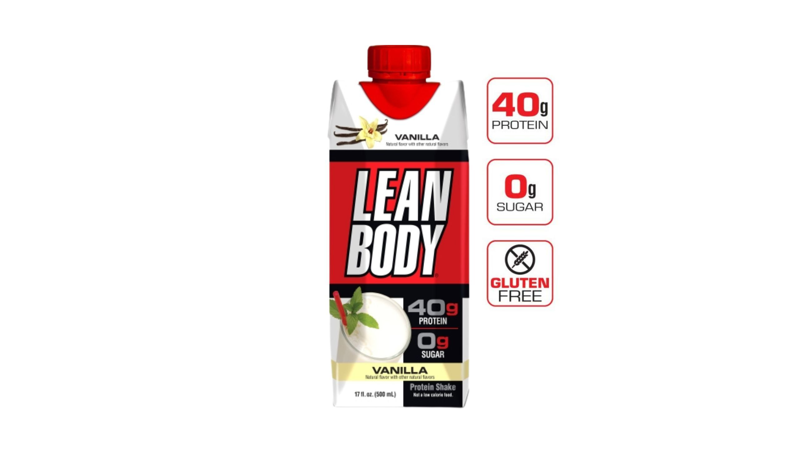 Lean Body Protein Shake Vanilla Ice Cream 500ml delivery near you in Singapore foodpanda