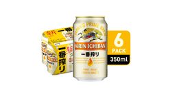 Kirin Ichiban Lager Beer Can 6s x 350ml