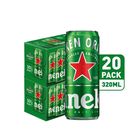 Heineken Lager Beer Can 20s x 320ml