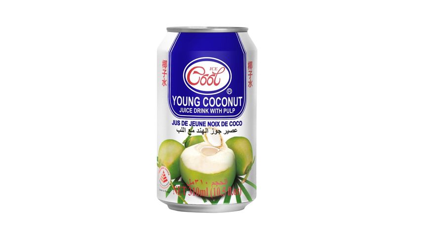 Ice Cool Young Coconut Can Juice - Pulp 6s x 310ml
