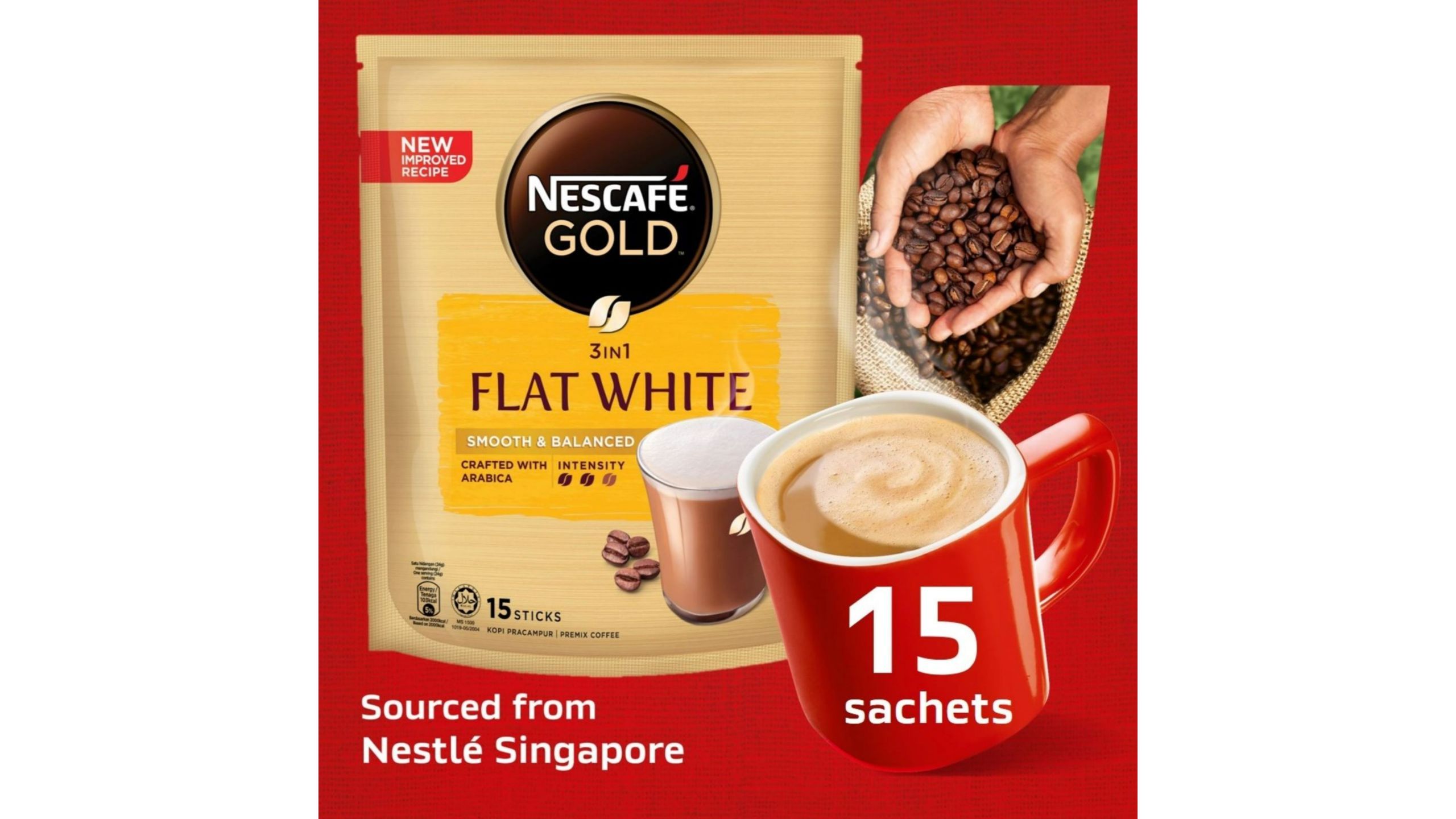 flat white coffee sachets