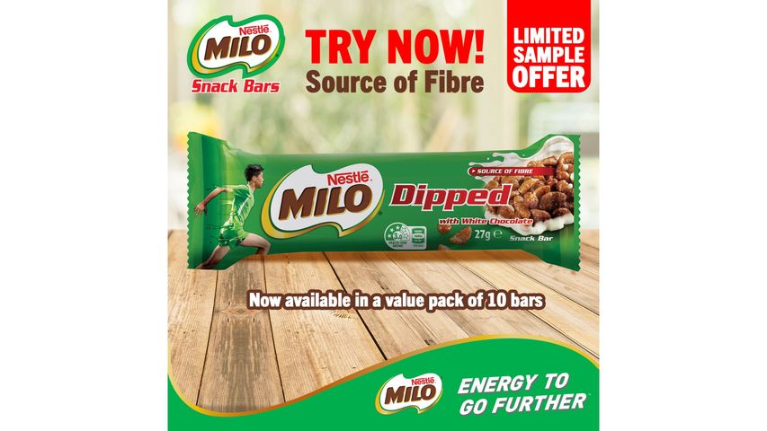 Milo Snack Bar Dipped Cereal 27g Delivery Near You In Singapore Foodpanda