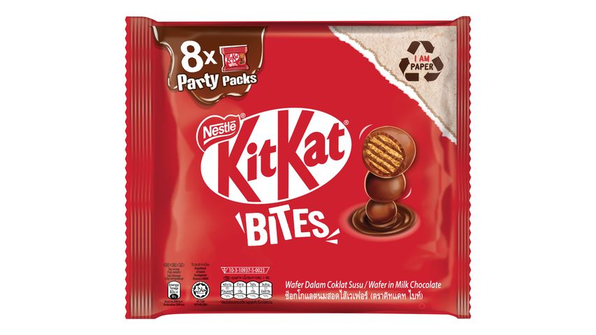Nestle Kitkat Bites Party Packs 8pcs x 16g delivery near you in ...