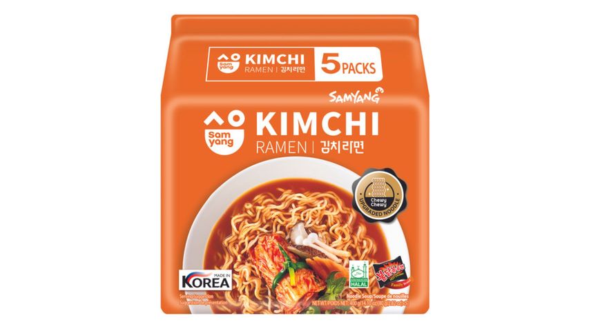 Buy Samyang Kimchi Ramen Instant Noodles, 140g x 4 