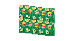 Lay's Sour Cream and Onion Potato Chips 50g - Pack of 10