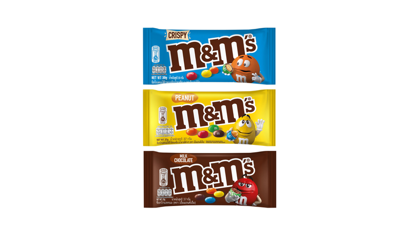 M&M's Chocolate Bundle 3s (Crispy / Peanut / Milk)