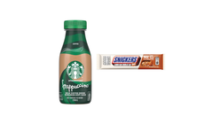 [Starbucks x Snickers] Frappuccino x Almond Bar