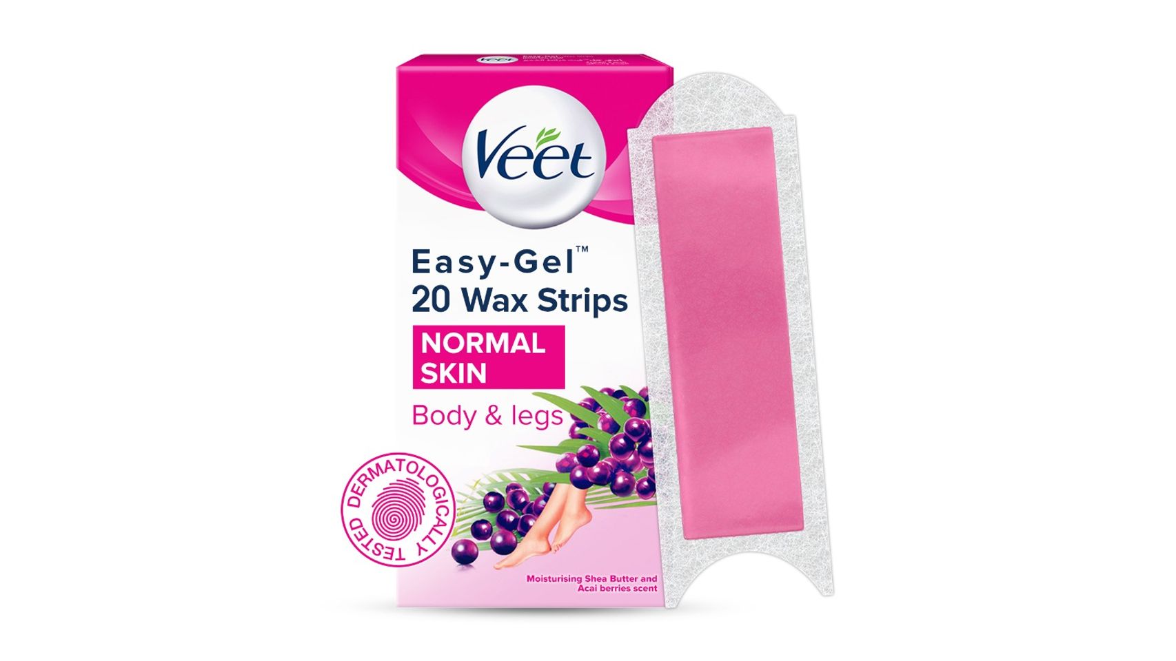 Veet Wax Strip For Normal Skin 20s delivery near you in Singapore
