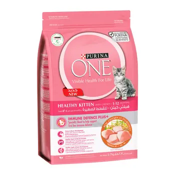 Purina One Heaithy Kitten Formula Permiu Cat Food 2.7kg