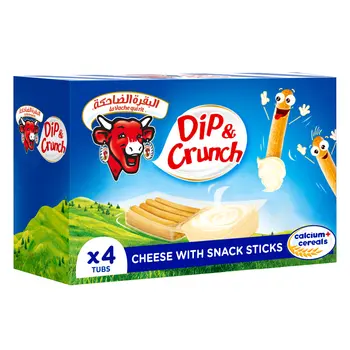 Thelaughing Cow Full Fat Process Cheese Dippers 4Pieces
