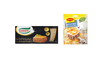 Maggi Bechamel Mix Natural 80g + Goody Lasagna 500g