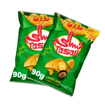 تسالي نكهة كمون وليمون 90 جرام 2 حبة 