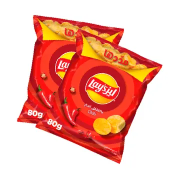 ليز نكهة الحار 80 جرام 2 حبة 