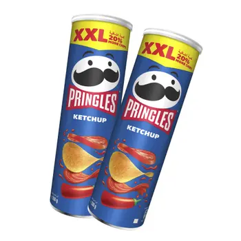 Pringles Ketchup Flavoured Chips XXL 200g 2 Pieces